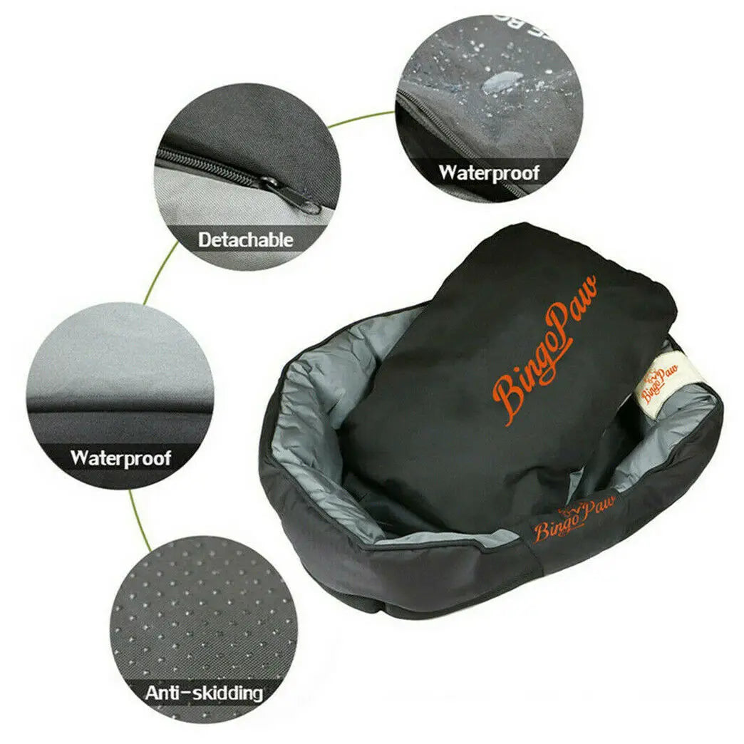 BINGOPAW Waterproof Orthopedic Dog Bed Washable Sofa Pet Mat