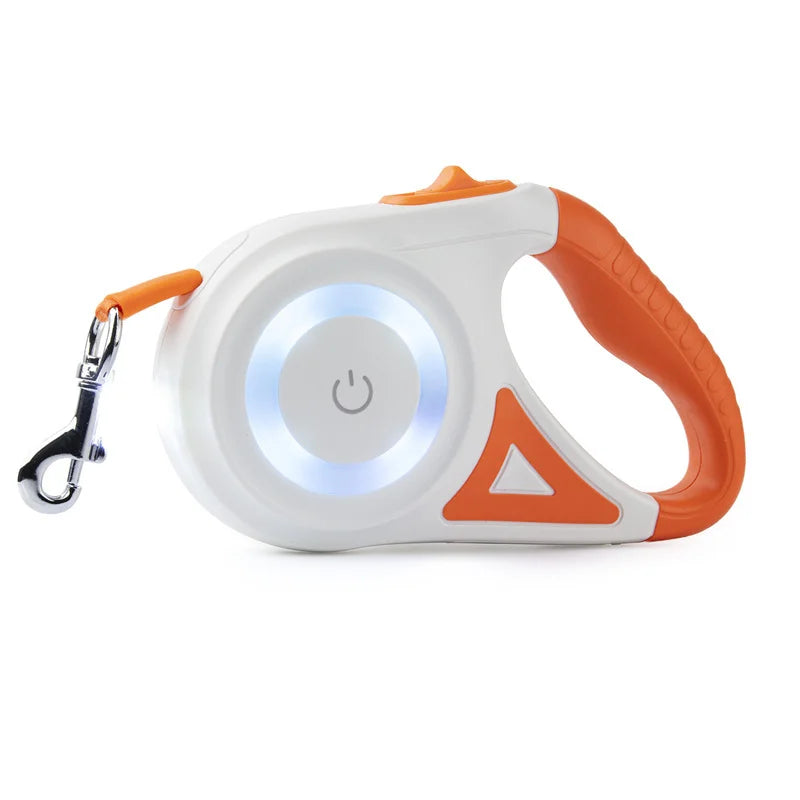 Booteely Retractable Dog Leash With LED Flashlight