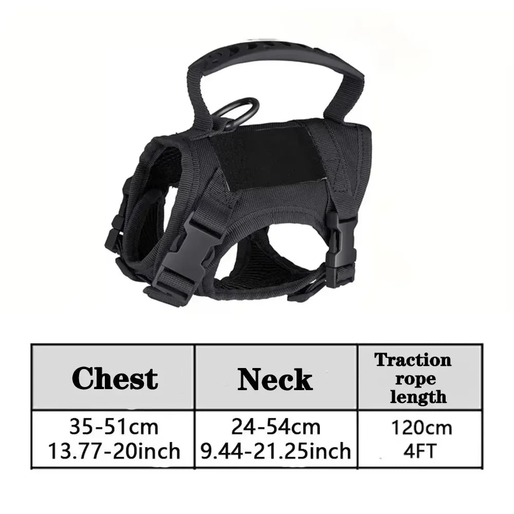 Decoration Ribbons Tactical Cat Dog Harness Leash Soft Mesh Vest