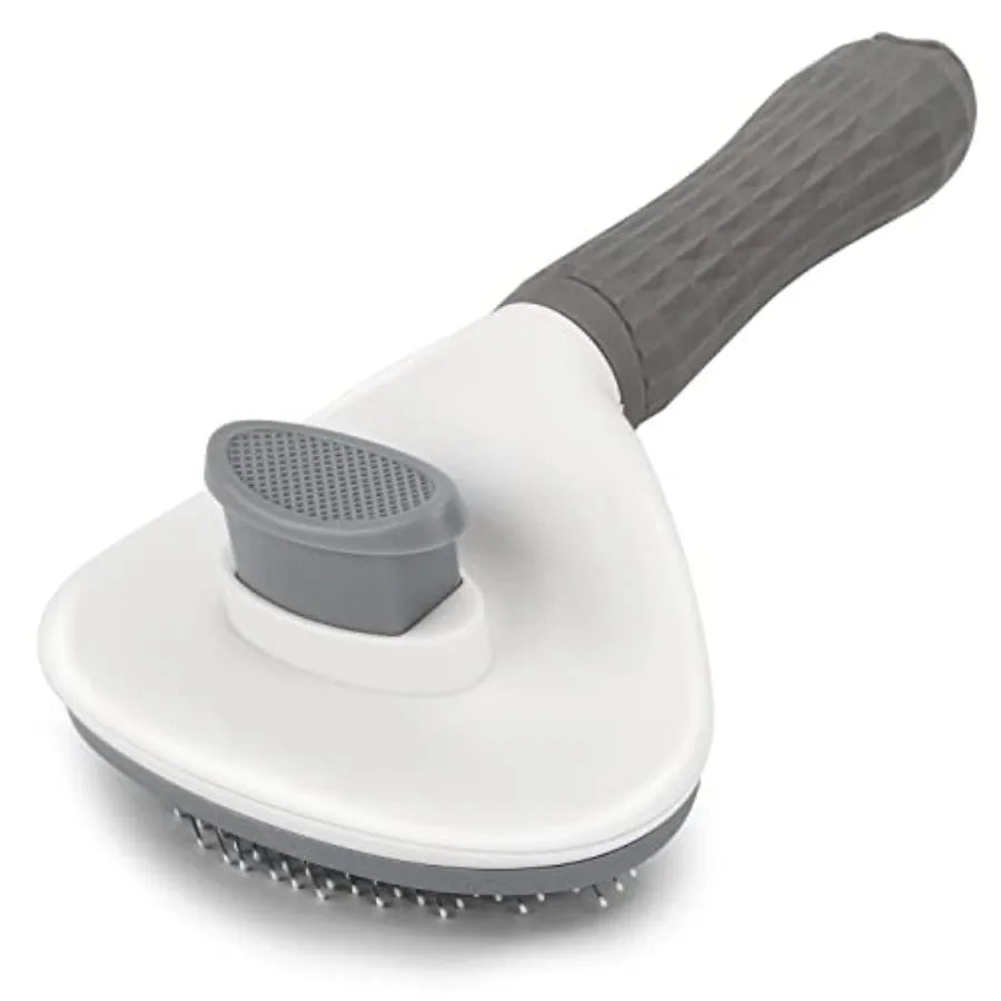 Self Cleaning Slicker Brush For Dogs And Cats Grooming Massager