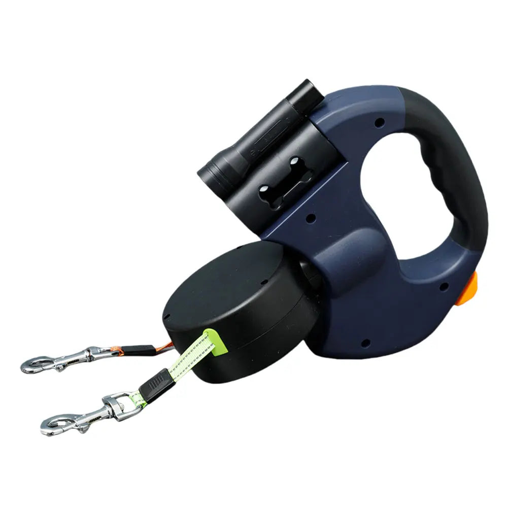 Alloet Dual Pet Leash Retractable With 360 Degree Swivel