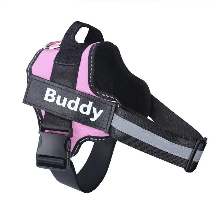 Bolux Personalized No Pull Reflective Dog Harness Vest
