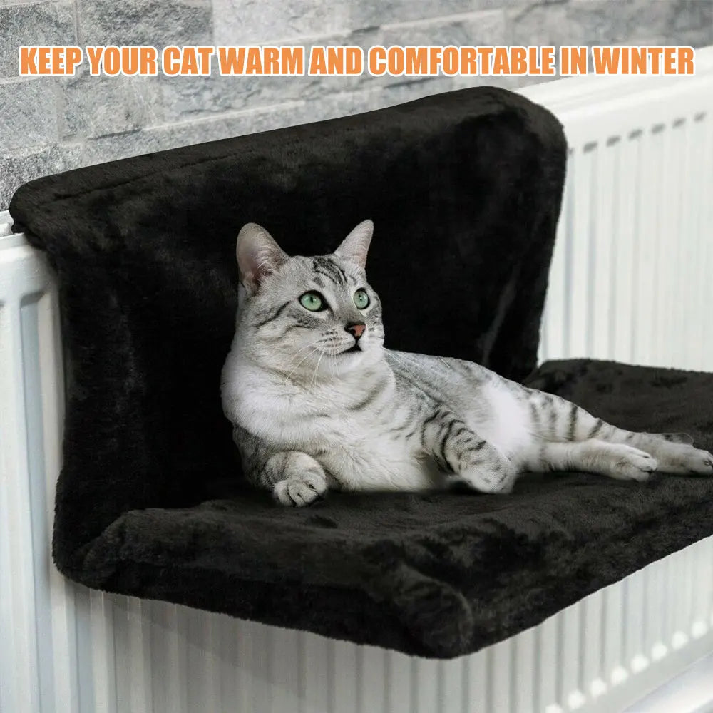 Removable Cat Radiator Hammock Bed With Durable Metal Frame