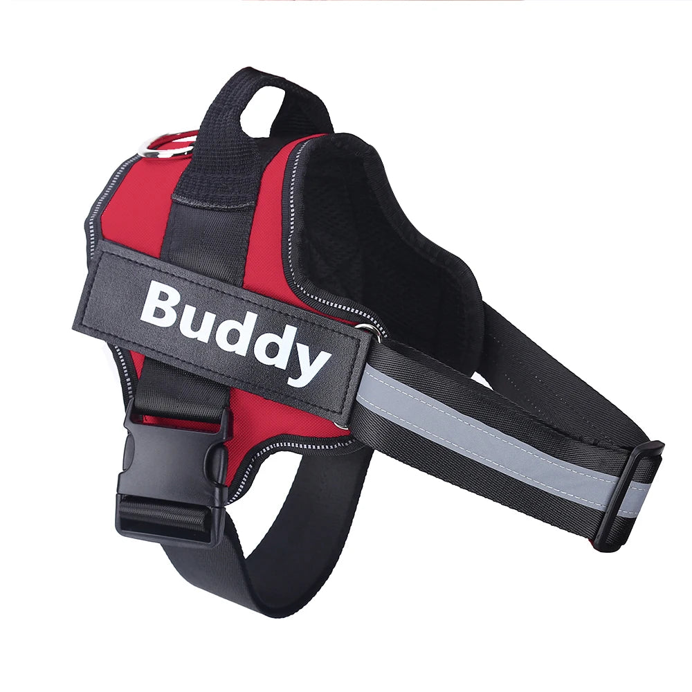Bolux Personalized No Pull Reflective Dog Harness Vest