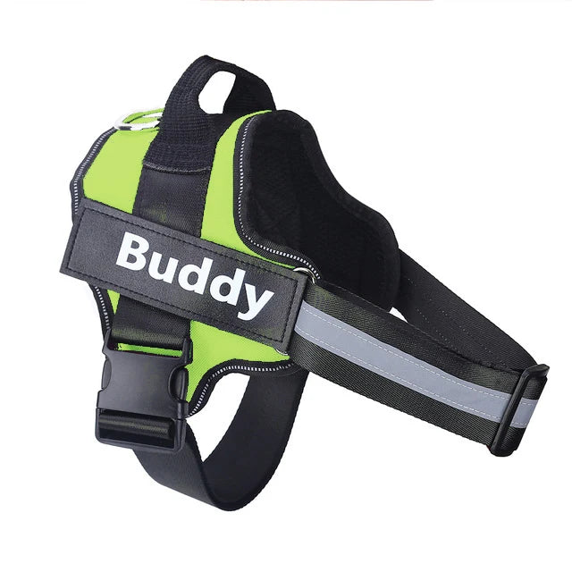 Bolux Personalized No Pull Reflective Dog Harness Vest