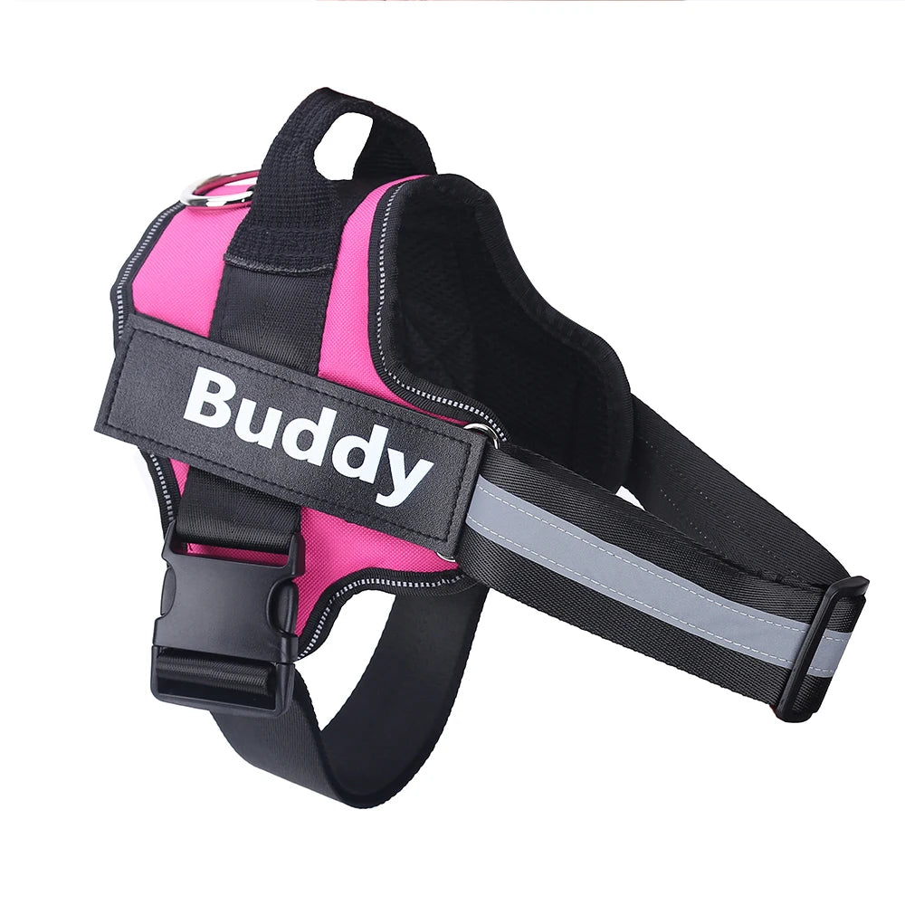 Bolux Personalized No Pull Reflective Dog Harness Vest
