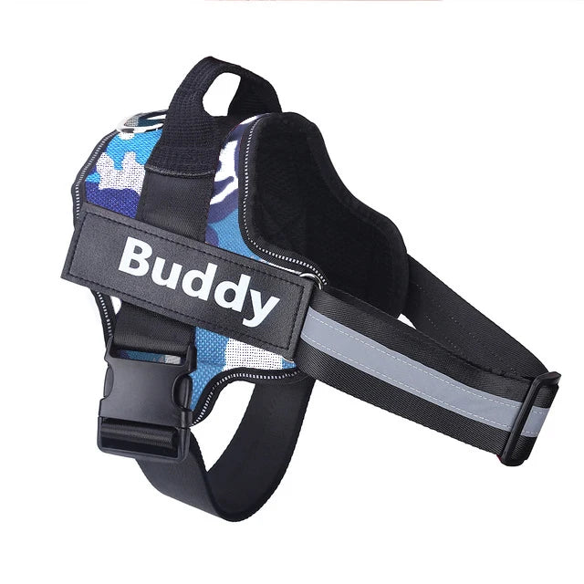 Bolux Personalized No Pull Reflective Dog Harness Vest