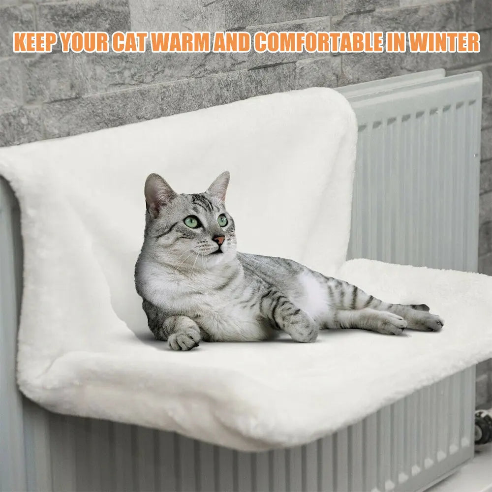 Removable Cat Radiator Hammock Bed With Durable Metal Frame