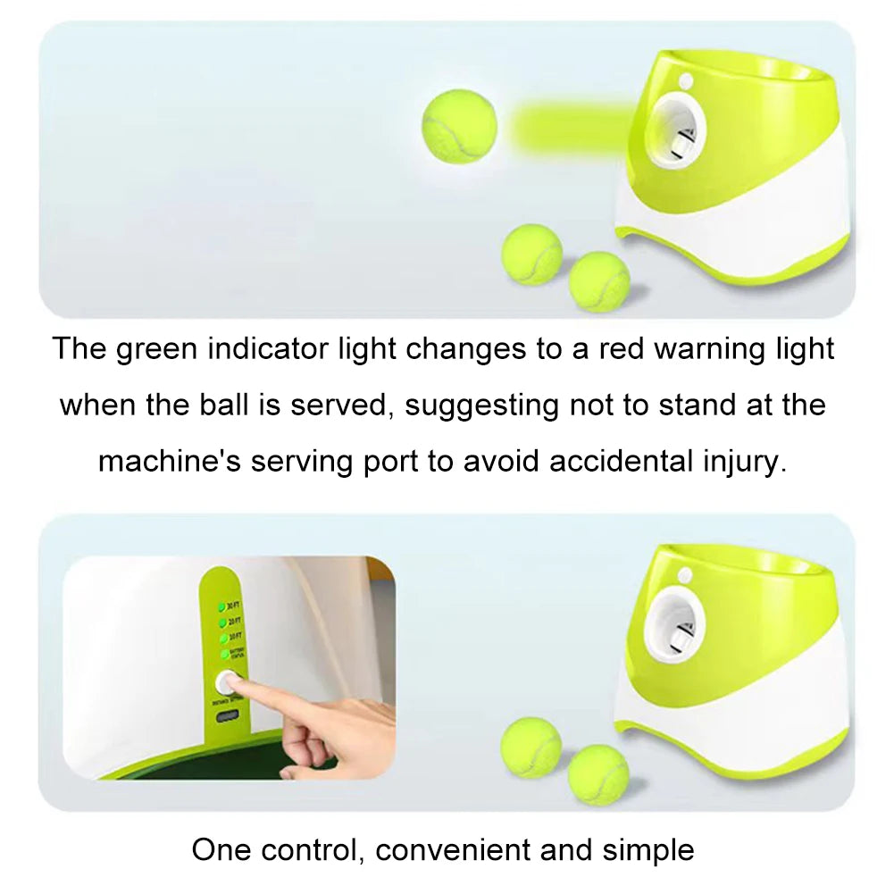 Pet Prime Automatic Dog Ball Launcher Fetch Machine