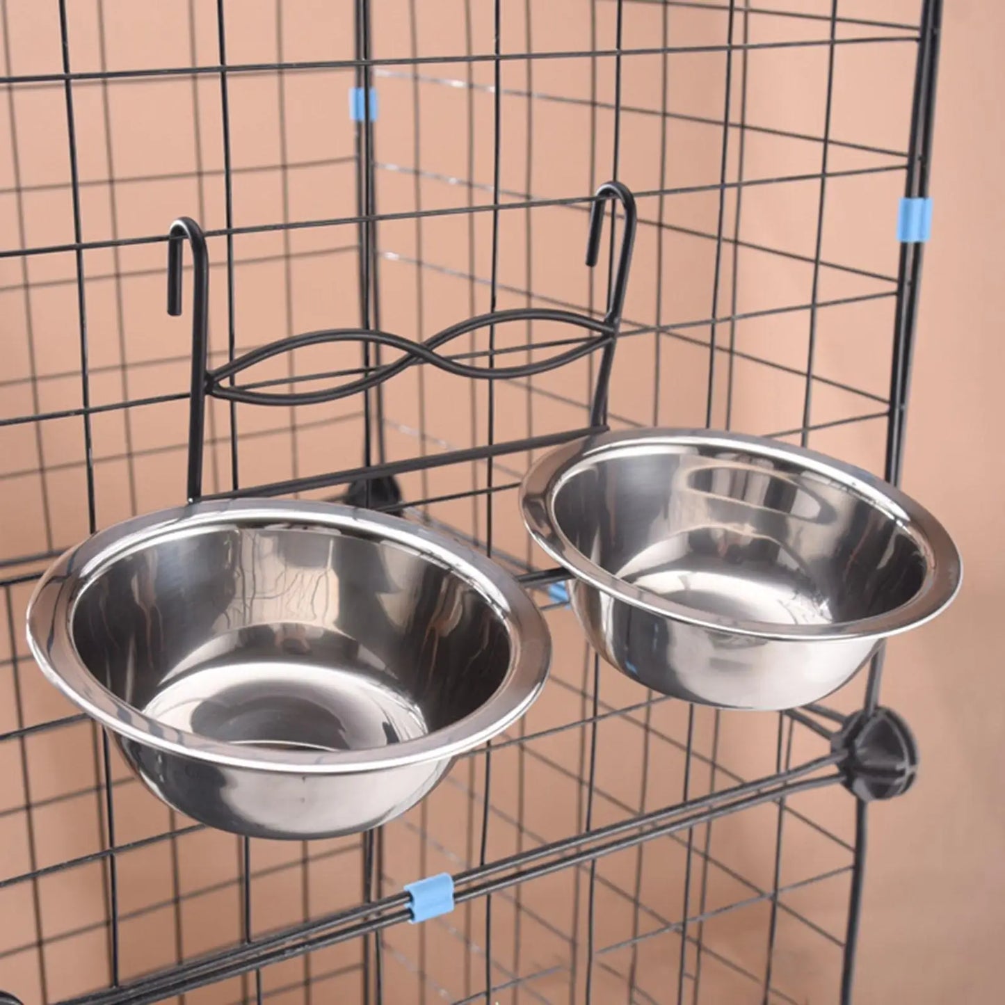 Kesoto Stainless Steel Dog Feeding Station Anti Slip Bowl