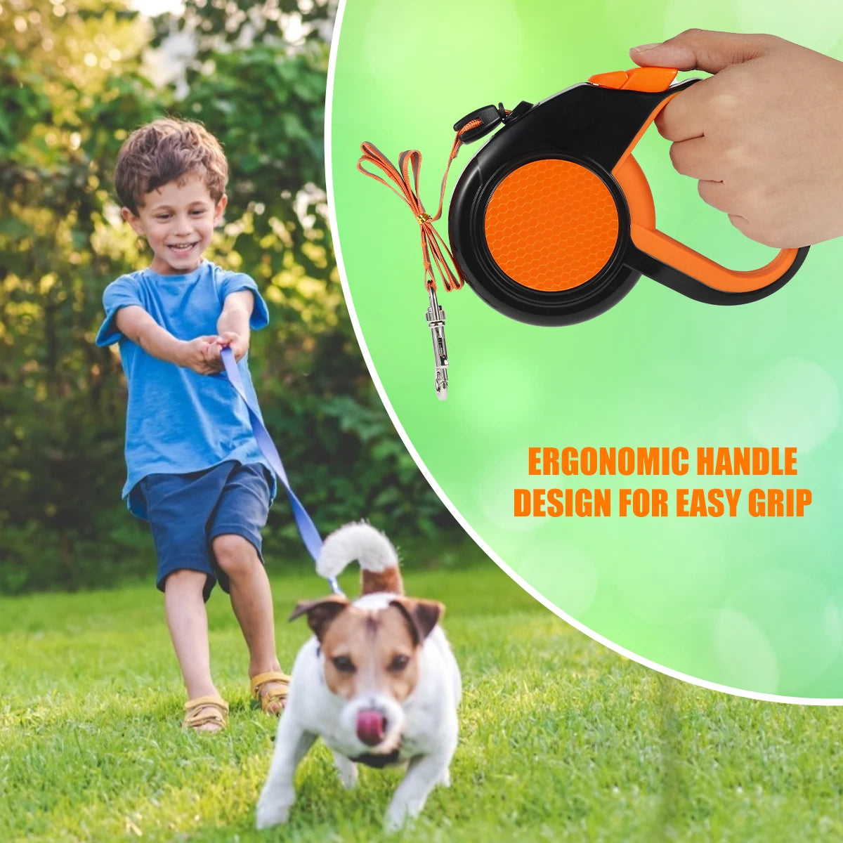 Willstar Retractable Dog Leash Heavy Duty Reflective Tape Non Slip
