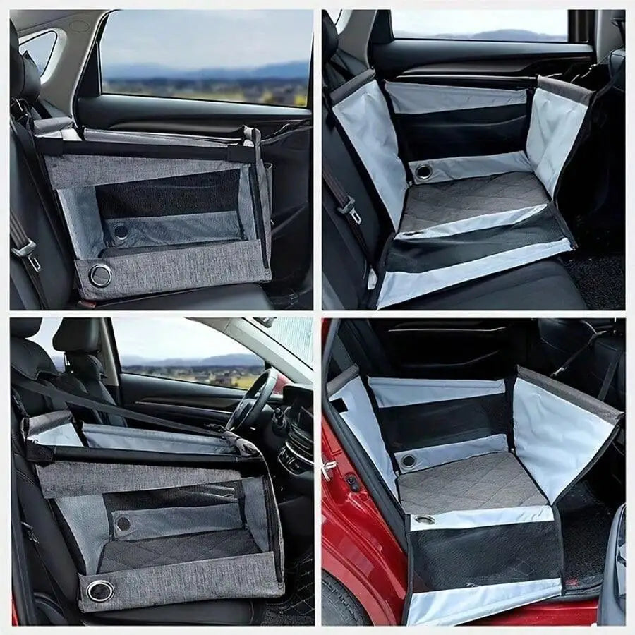 Pet Car Seat Cushion Carrier Mat For Travel And Home Use