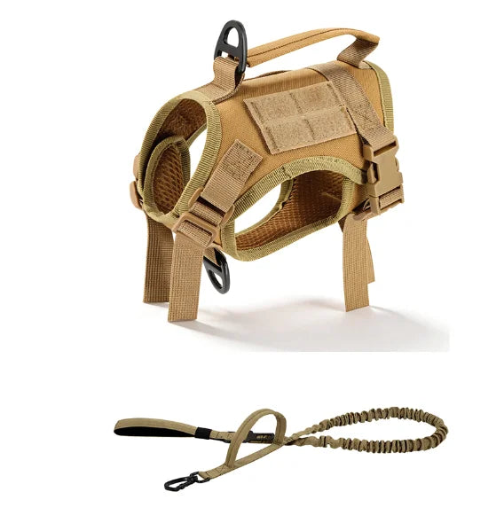 PETRAVEL Tactical Cat Harness Vest And Leash Set