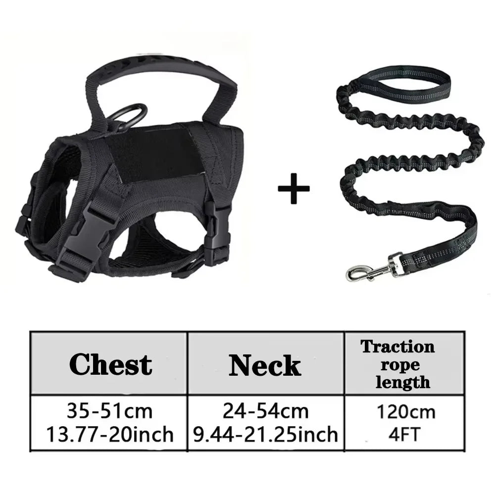 Decoration Ribbons Tactical Cat Dog Harness Leash Soft Mesh Vest