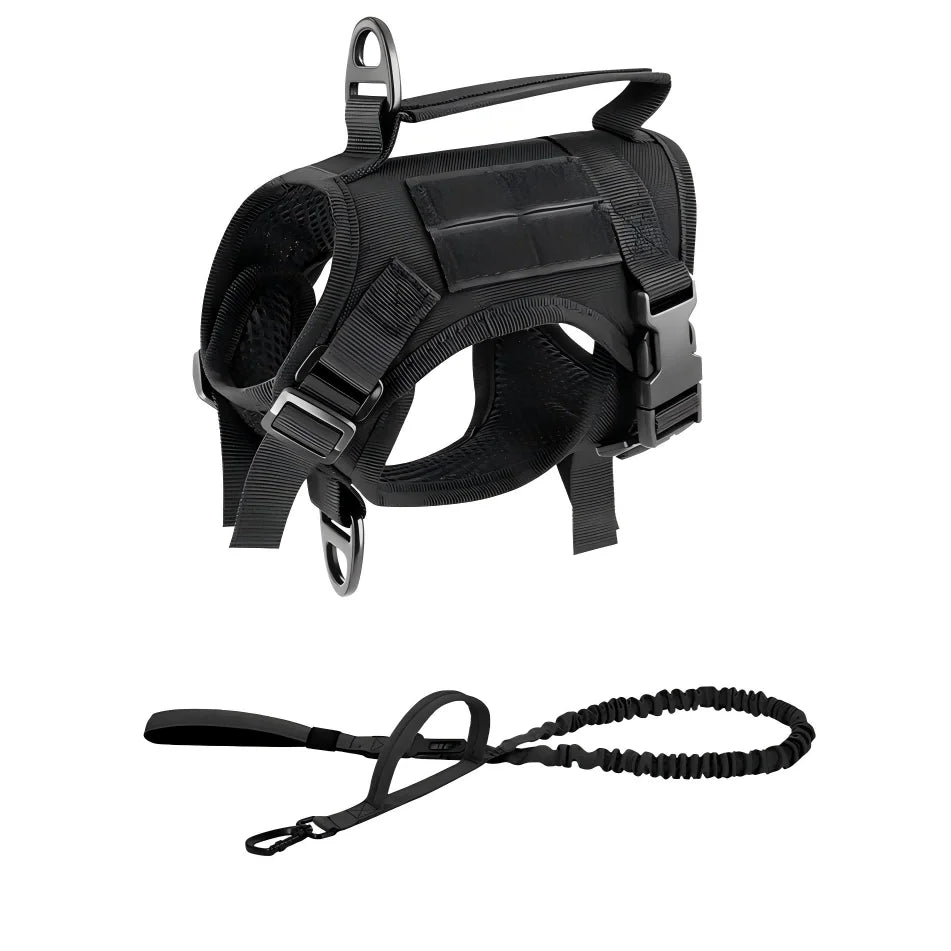 PETRAVEL Tactical Cat Harness Vest And Leash Set