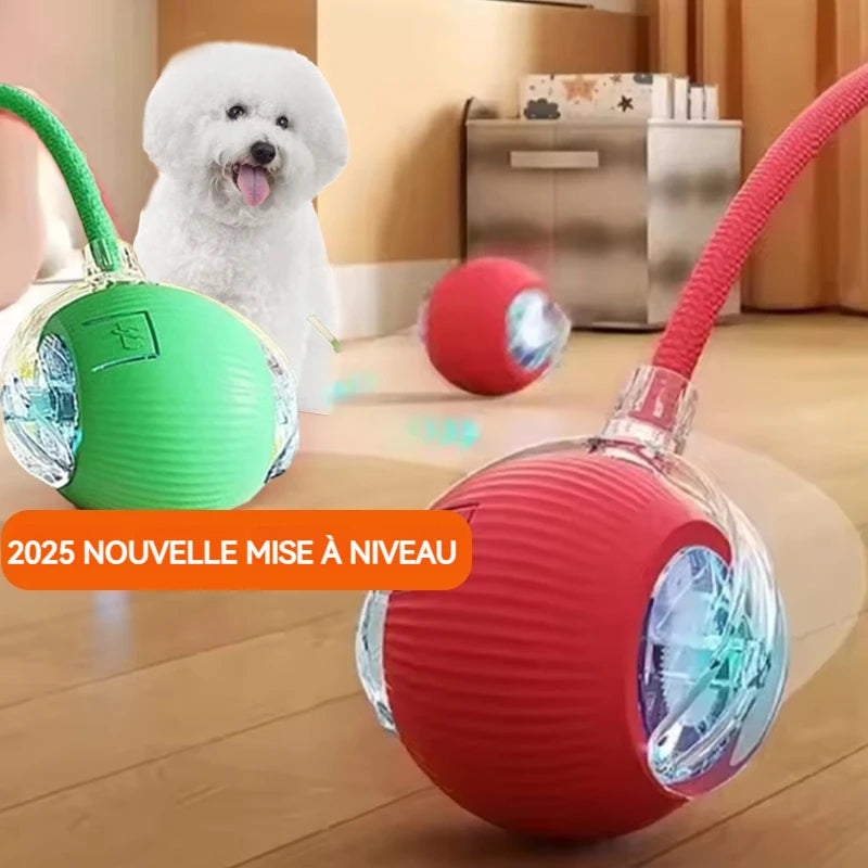 Automatic Rolling Dog Interactive Ball Toy Rechargeable