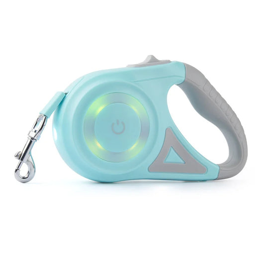 Booteely Retractable Dog Leash With LED Flashlight