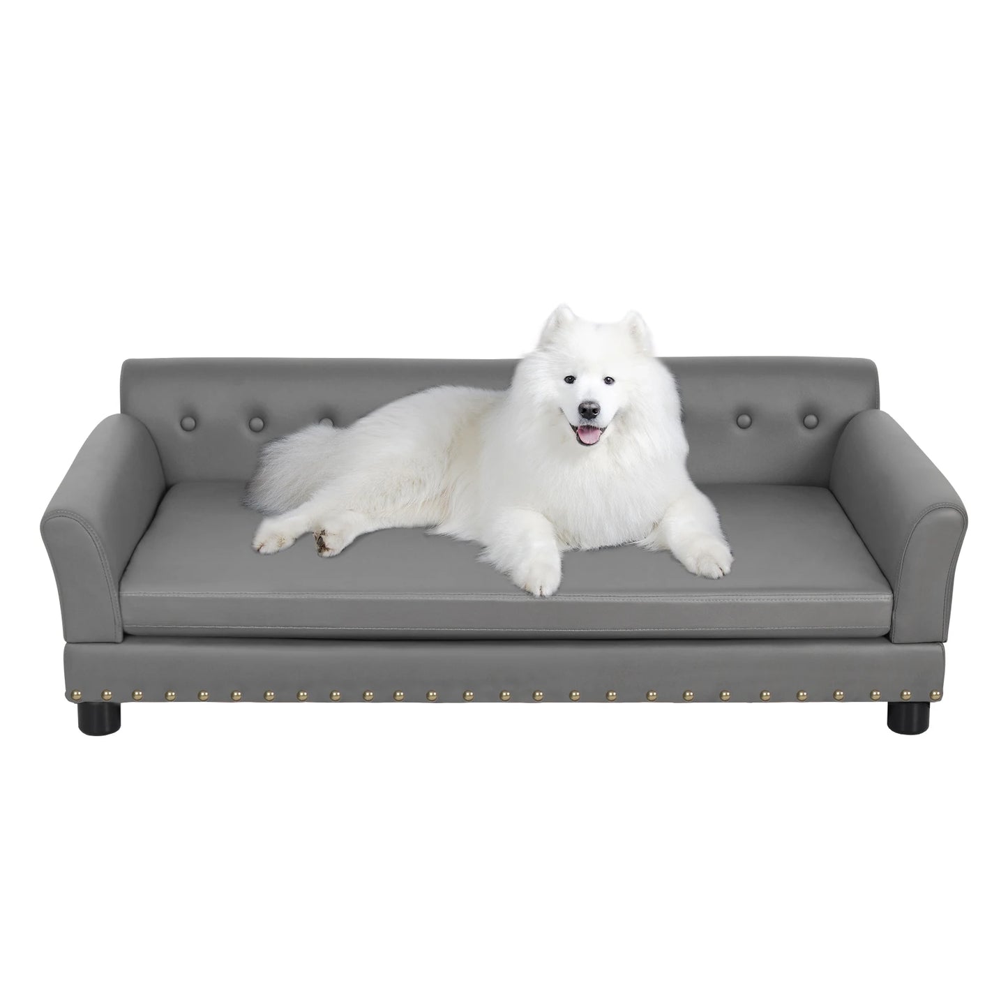 BINGOPAW Waterproof Elevated Rectangle Dog Bed Sofa For Pets