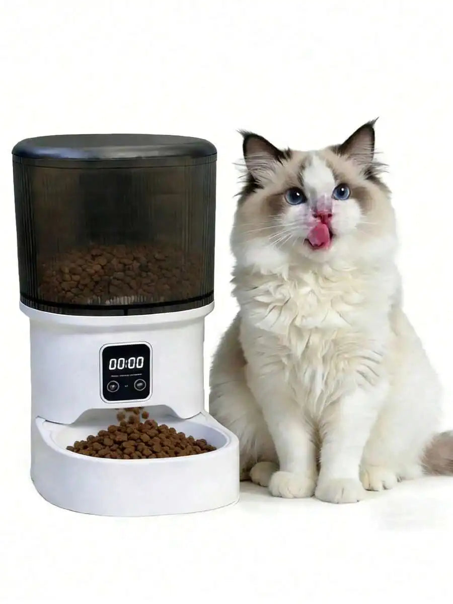 Automatic Pet Feeder For Cats And Dogs, Easy Install