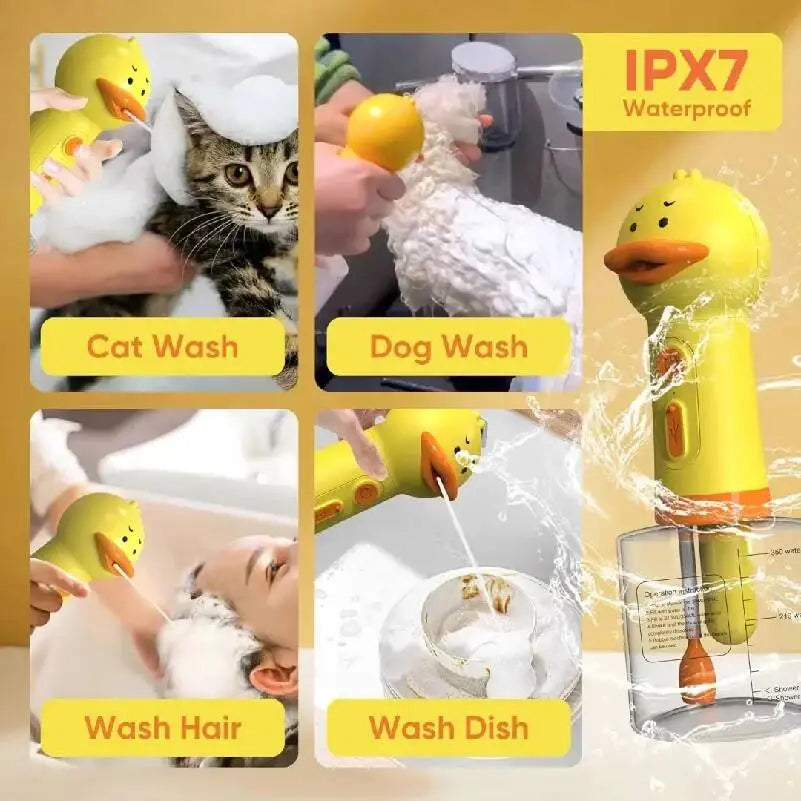 Cute Duck Automatic Soap Dispenser Foam Machine USB Charging