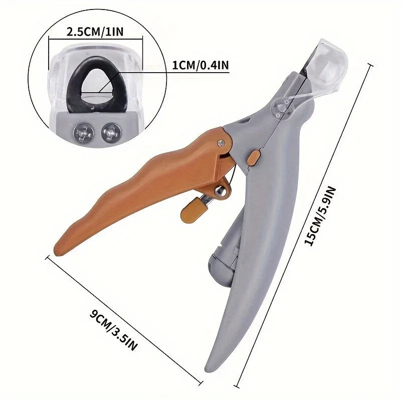 LED Light Nail Clippers For Dogs Cats With Precision Cutter