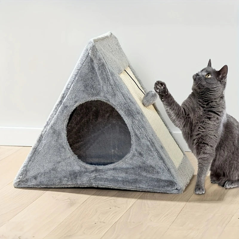 Zhejiang Cat Bed With Plush Toy Ball And Scratching Board