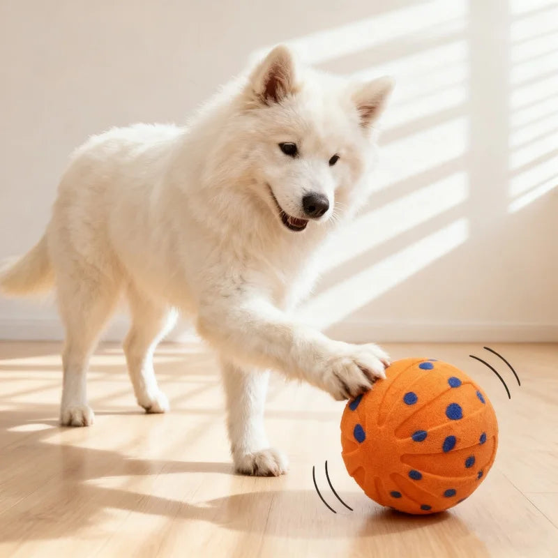Booteely Interactive Smart Dog Ball Automatic Moving Toy