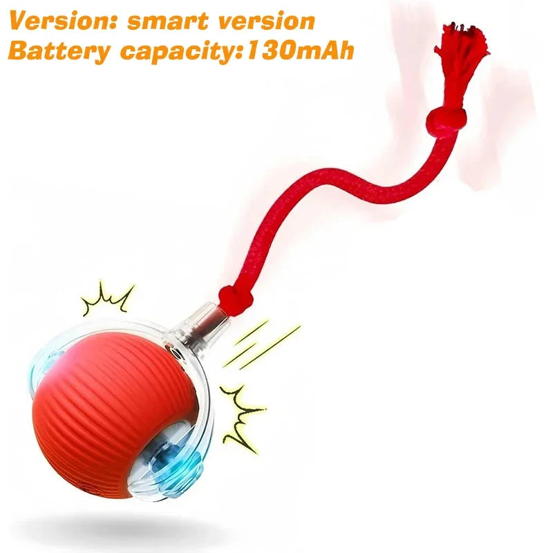 Automatic Rolling Dog Interactive Ball Toy Rechargeable