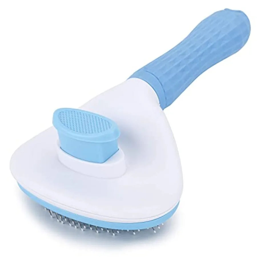 Self Cleaning Slicker Brush For Dogs And Cats Grooming Massager