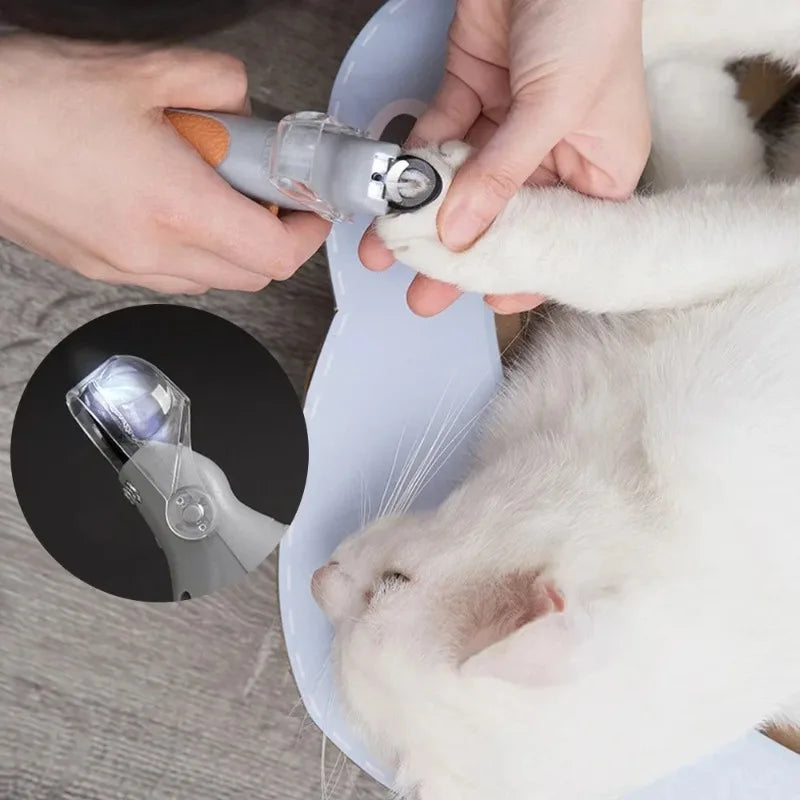 LED Pet Nail Clipper For Safe Dog And Cat Grooming