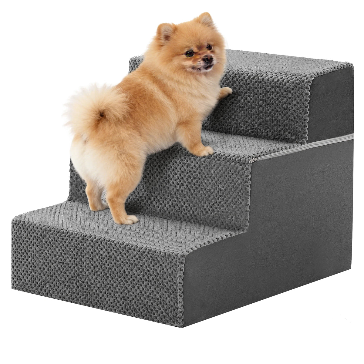 Curved Foam Dog Stairs Ramp Non Slip Indoor Climbing Aid