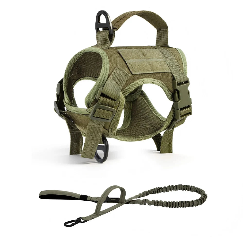 PETRAVEL Tactical Cat Harness Vest And Leash Set