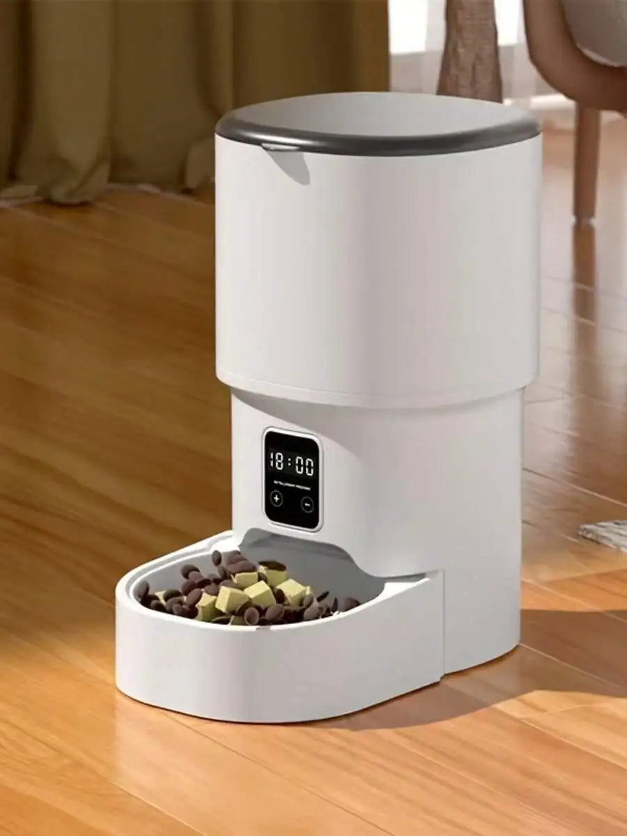Automatic Pet Feeder For Cats And Dogs, Easy Install