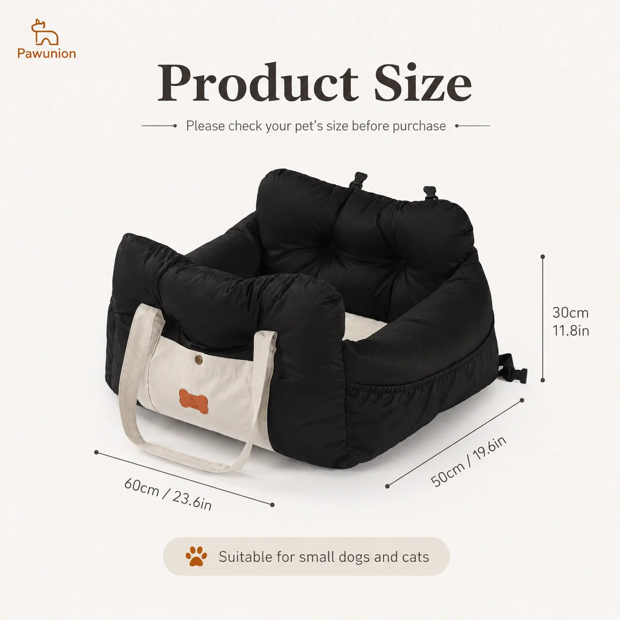 Dog Car Seat Booster For Small To Medium Dogs Portable