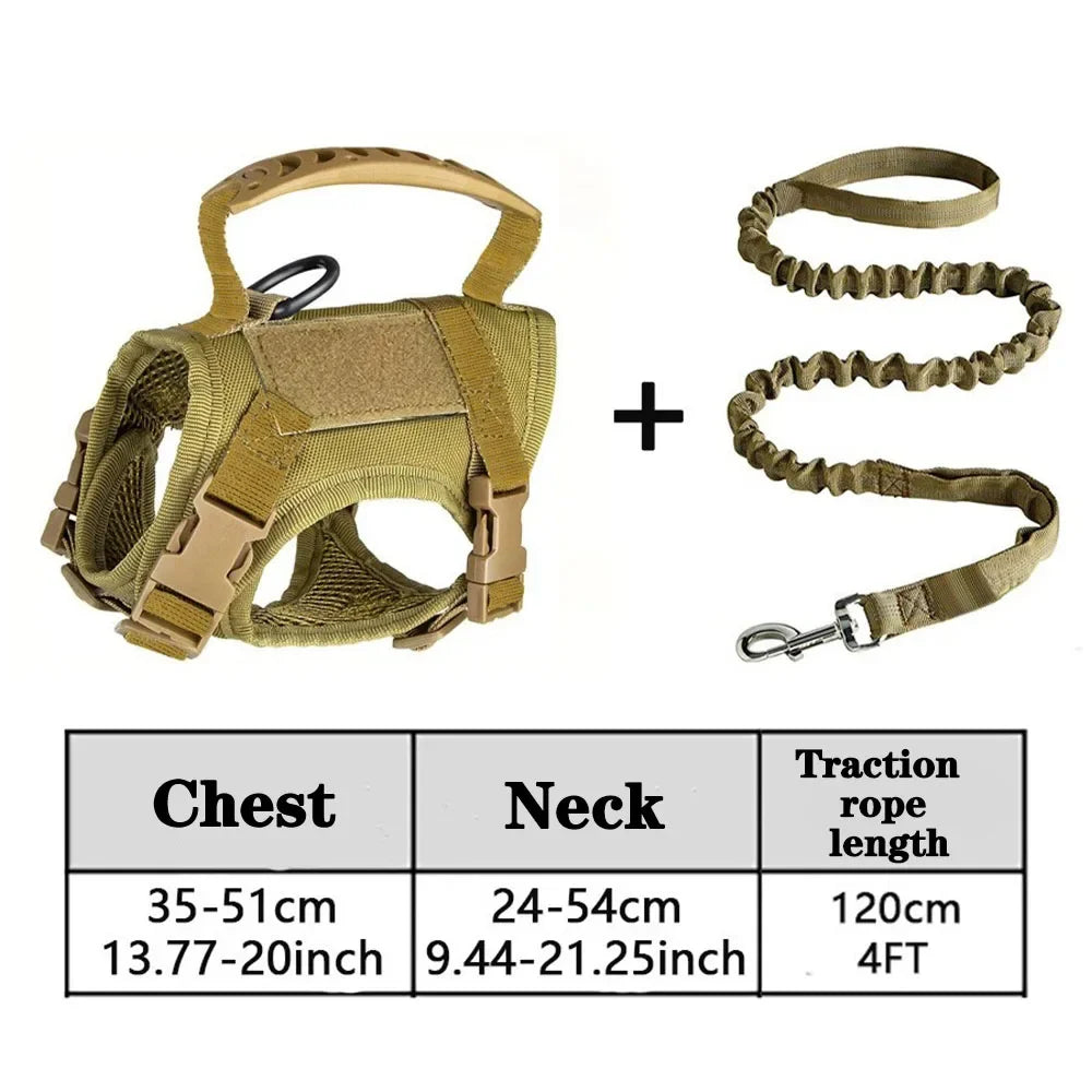 Decoration Ribbons Tactical Cat Dog Harness Leash Soft Mesh Vest