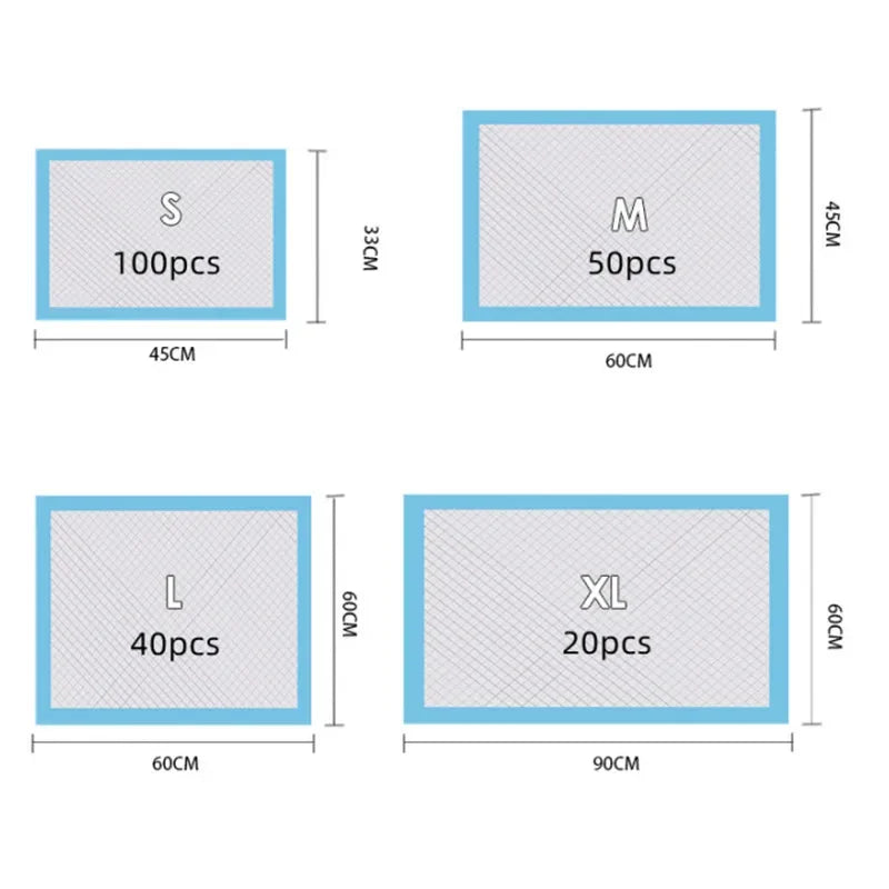 Dog Litter Absorbent Disposable Diapers And Puppy Training Pee Pads