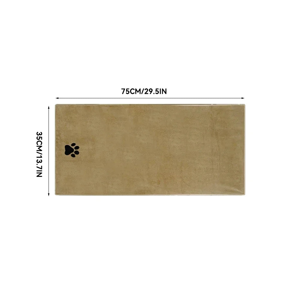 Microfiber Pet Bath Towel for Dogs and Cats Grooming