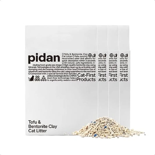 Hign-concerned Pidan Mix Tofu Cat Litter With Bentonite 70 30