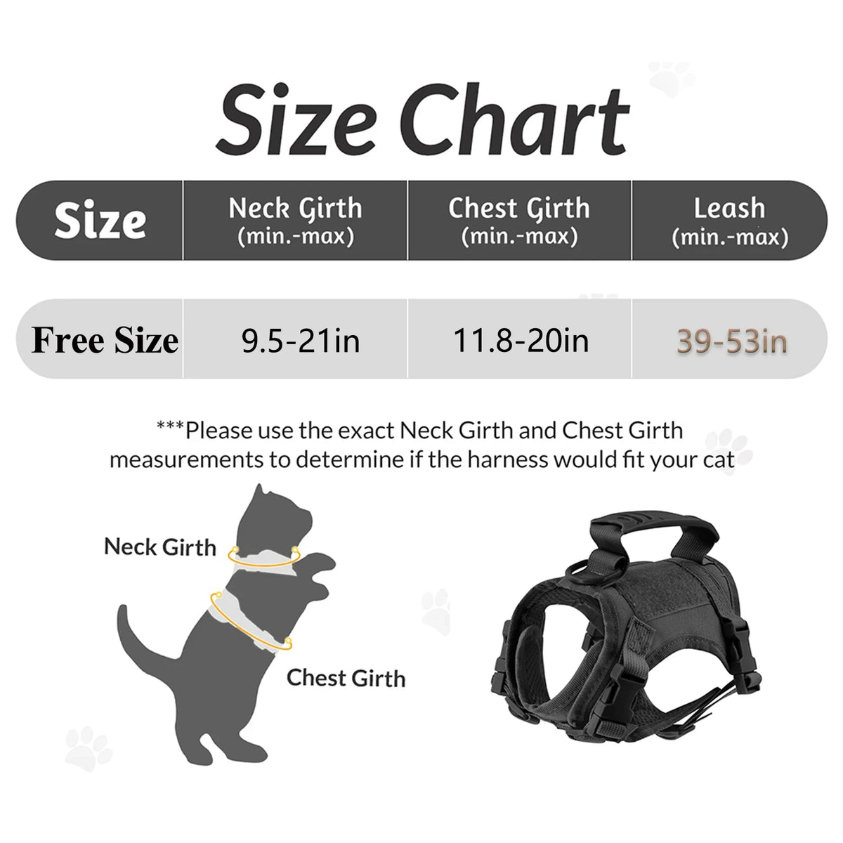 PETRAVEL Tactical Puppy Harness And Leash Set For Small Dogs