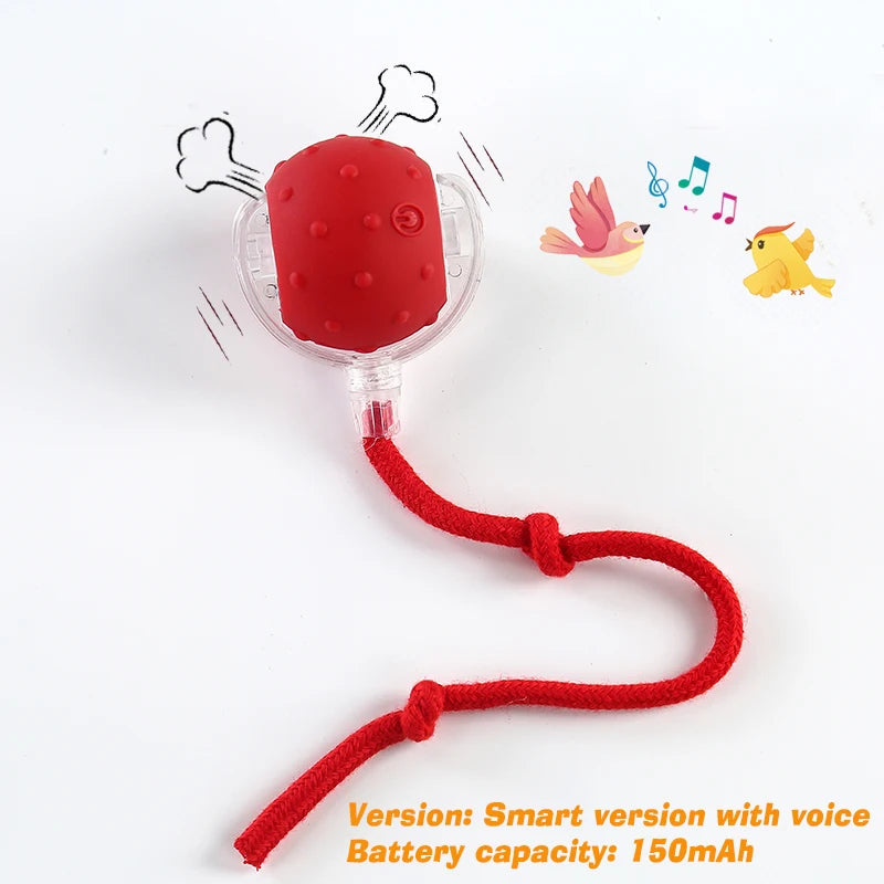 Automatic Rolling Dog Interactive Ball Toy Rechargeable