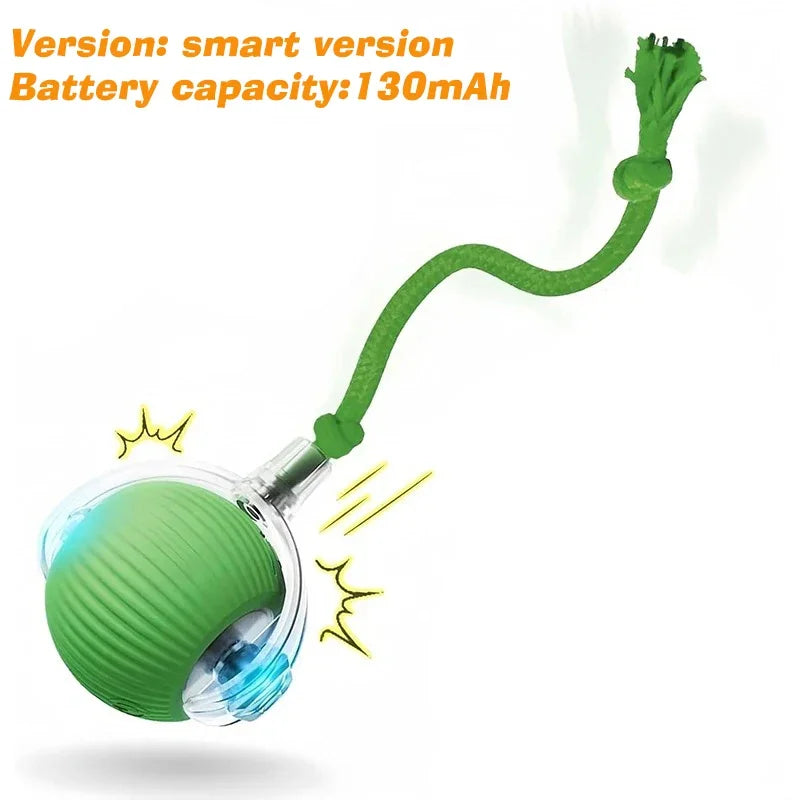 Automatic Rolling Dog Interactive Ball Toy Rechargeable