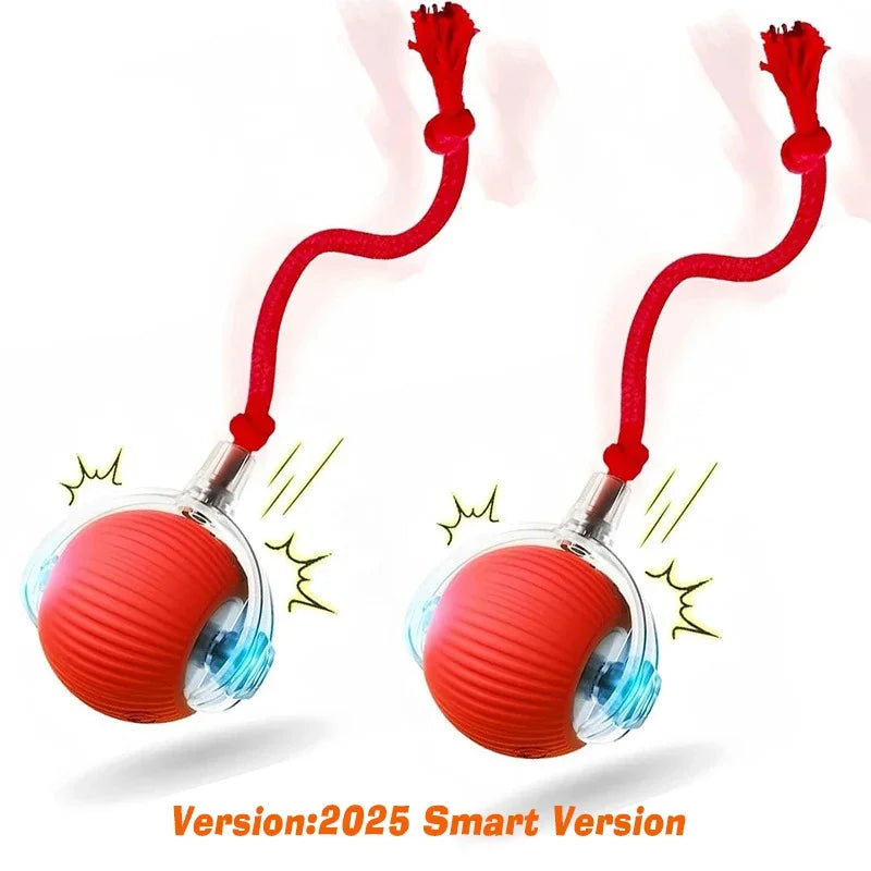 Automatic Rolling Dog Interactive Ball Toy Rechargeable