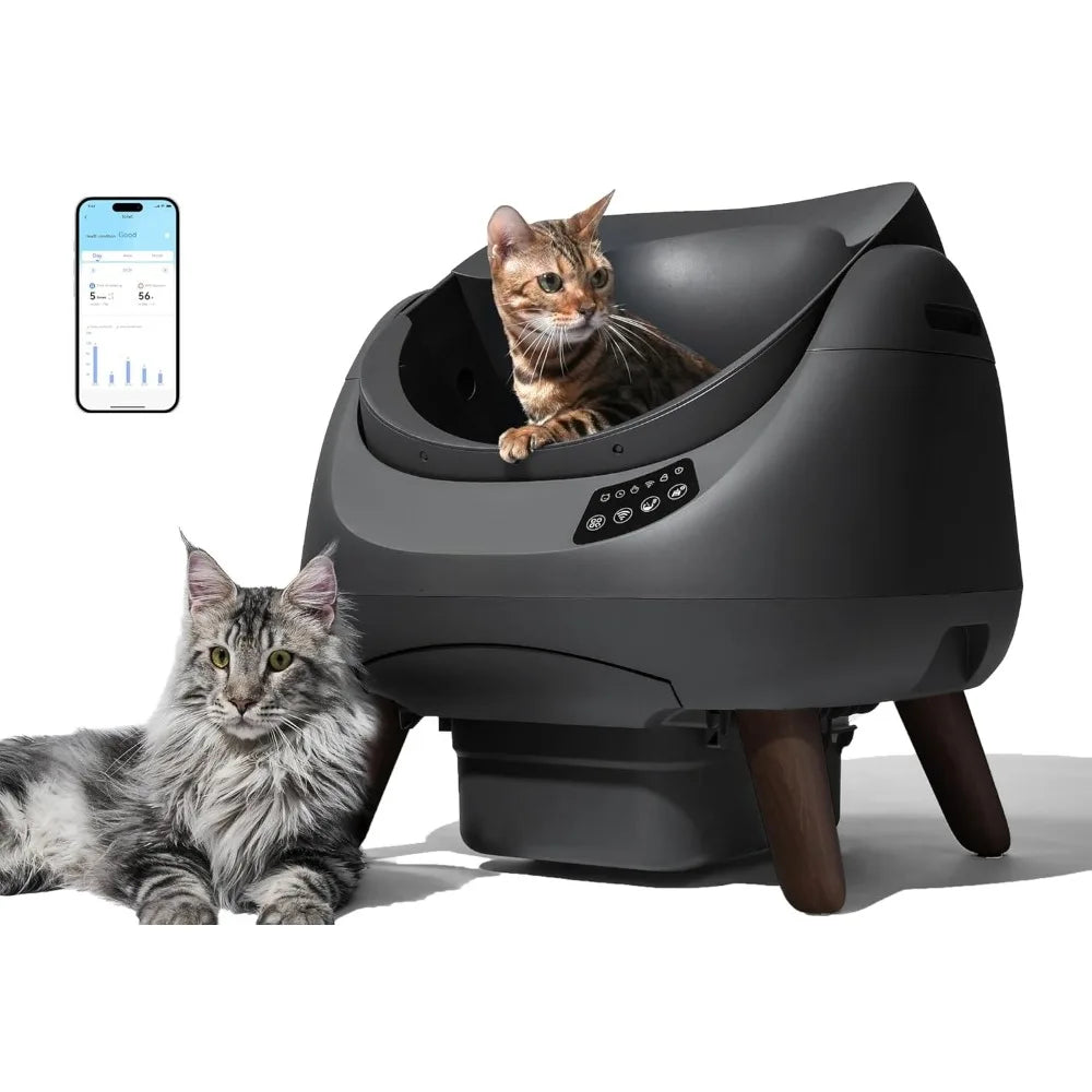 Self Cleaning Cat Litter Box OpenX 5G WiFi