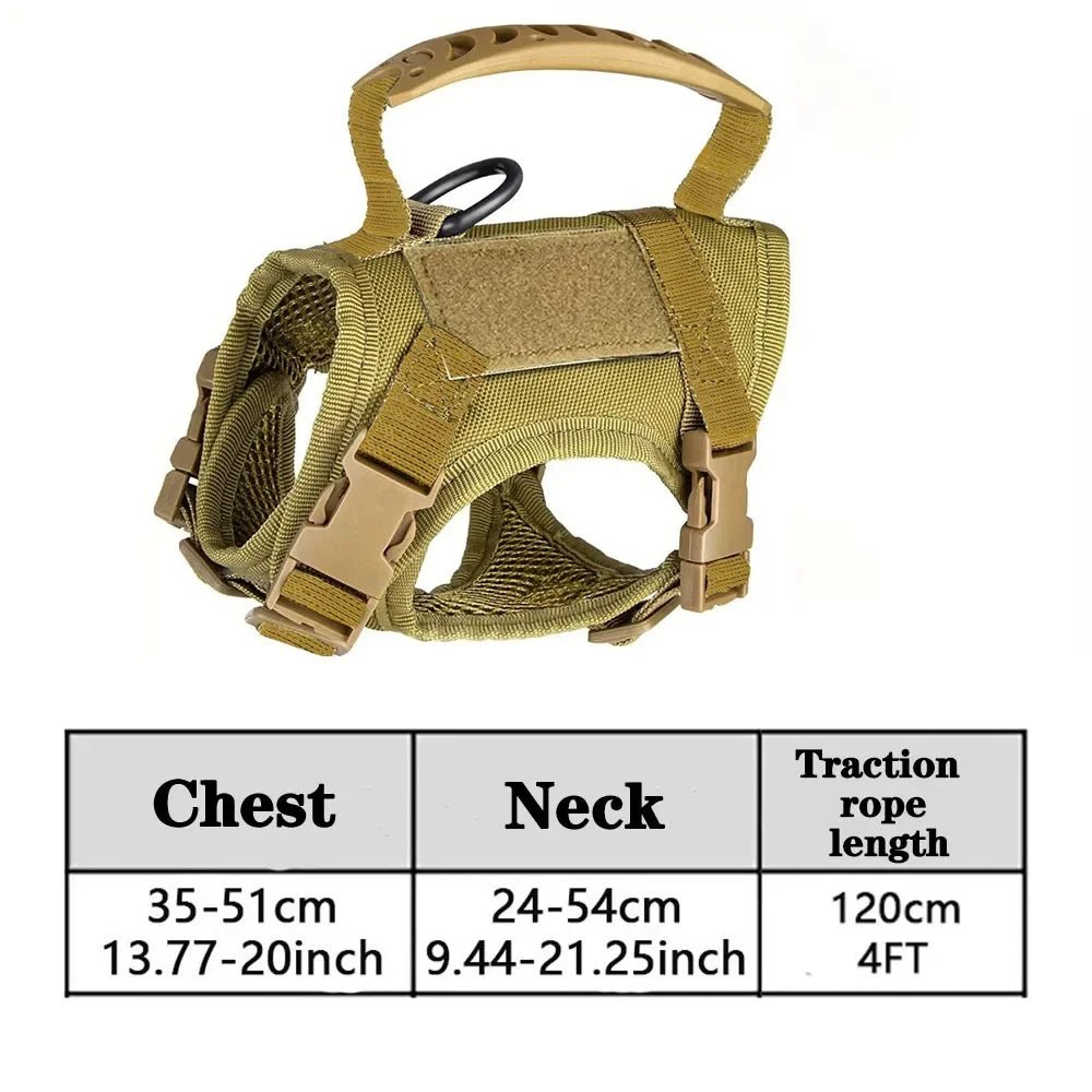 Decoration Ribbons Tactical Cat Dog Harness Leash Soft Mesh Vest