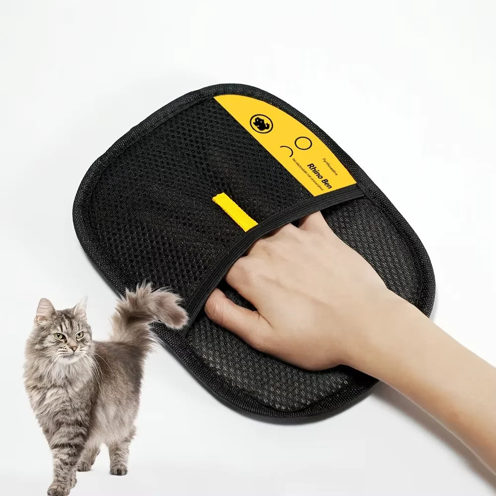 Pet Grooming Gloves for Cat Dog Hair Removal Home Cleaning