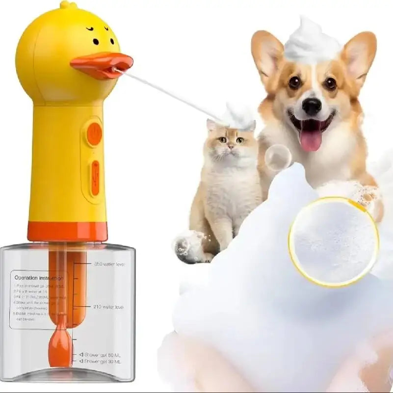 Cute Duck Automatic Soap Dispenser Foam Machine USB Charging