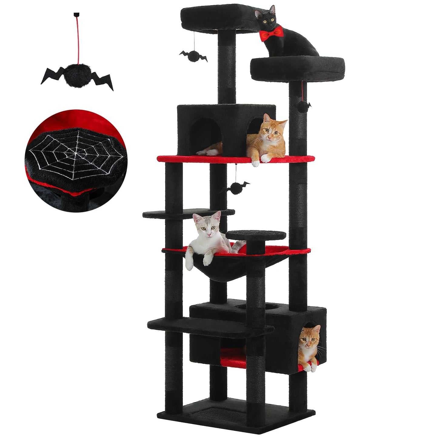PAWZ Road Cat Tree Indoor Tower With Durable Sisal Posts