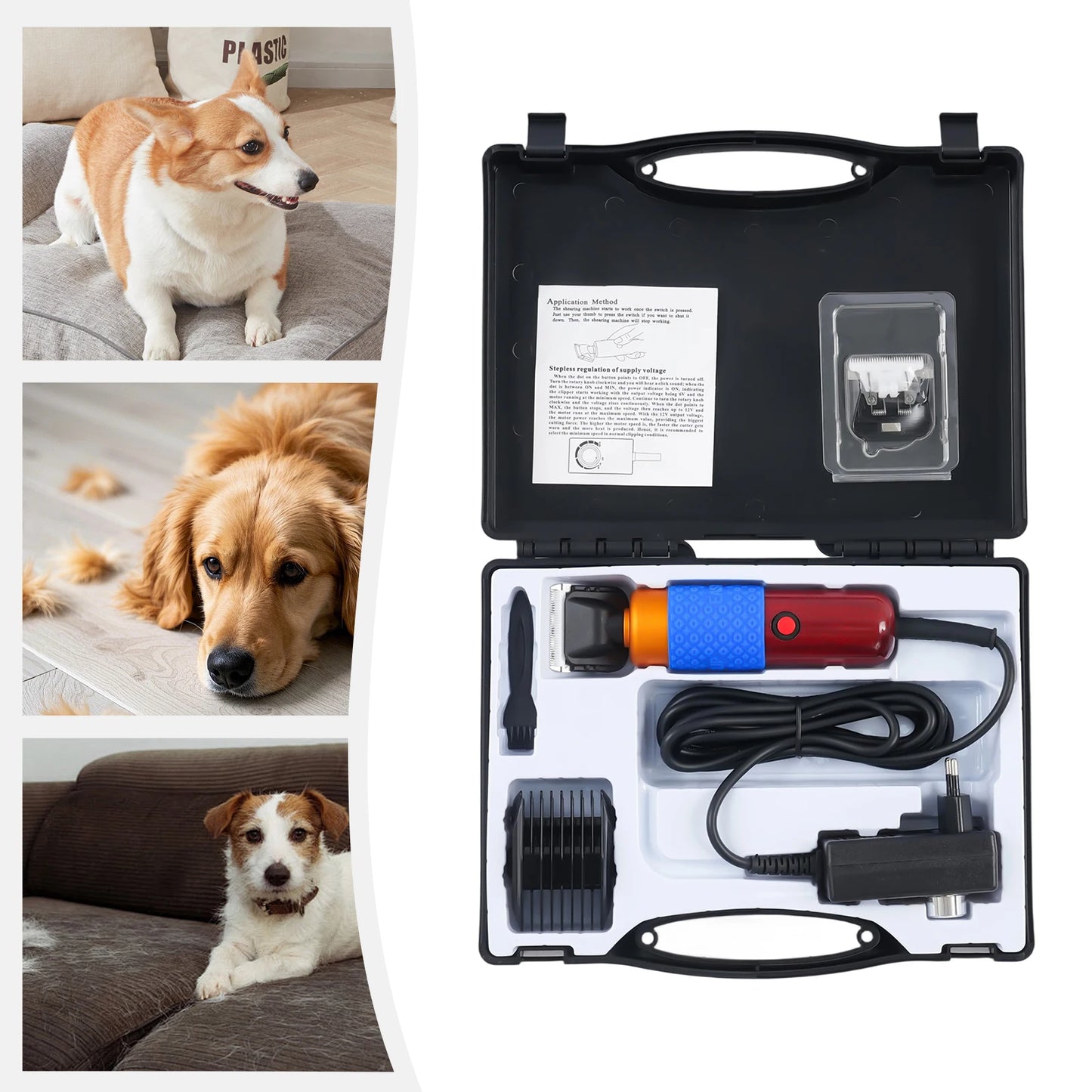 36W Electric Sheep Goat Clipper And Shears For Animal Grooming