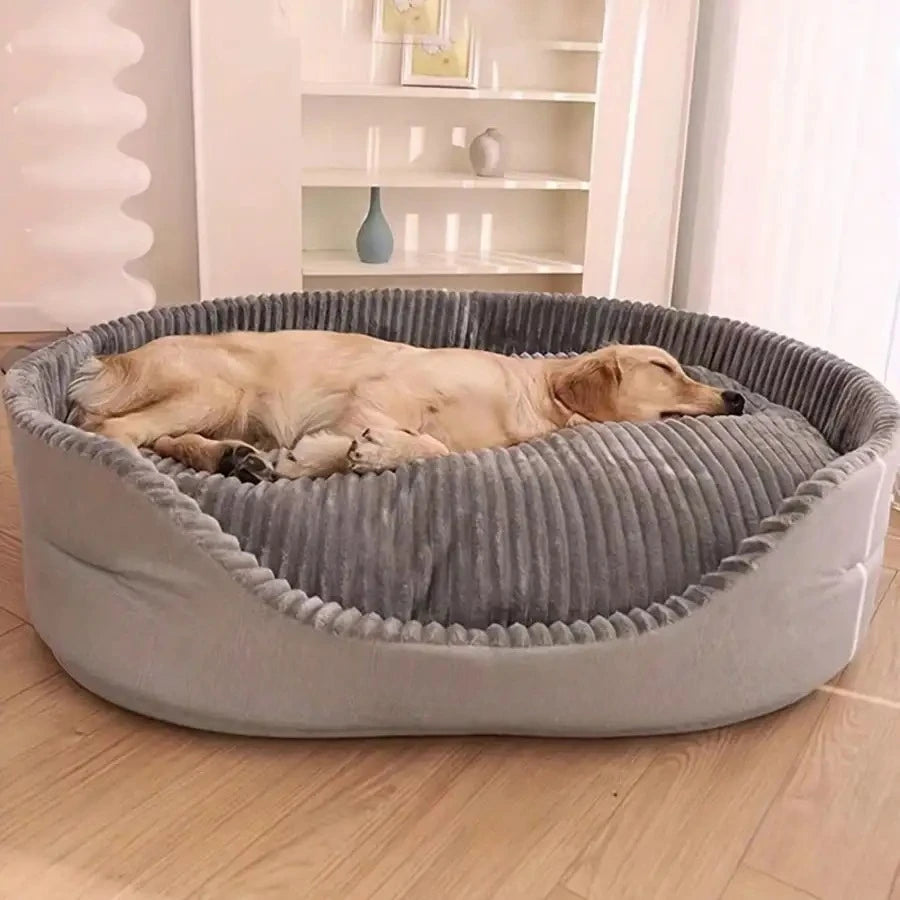 Machine Washable Soft Cozy Pet Bed For Dogs And Cats