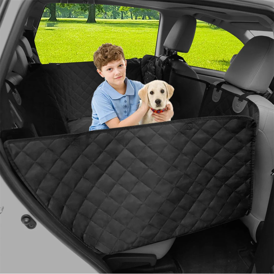 Bingopaw Waterproof Dog Car Seat Cover Hammock For Back Seat